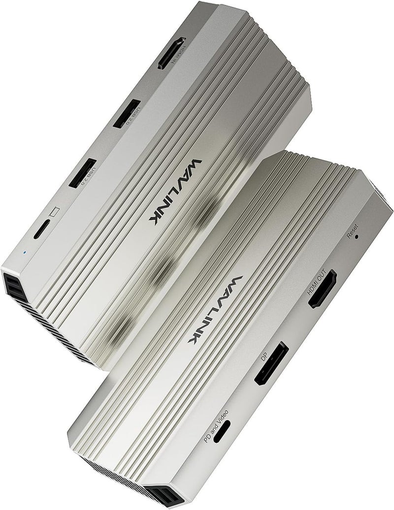 WAVLINK Video Capture Card, HDMI Capture Card for Streaming, 4k@30Hz Capture& Loop-Out, Single 4K@144Hz Display, 100W PD, Compatible with PS5/Xbox/Switch, OBS, Windows/Mac - Image 1